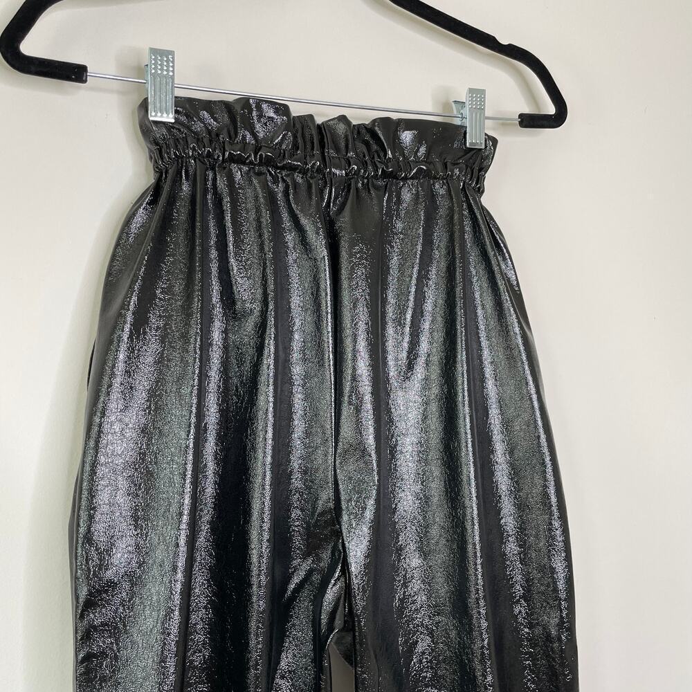 Aritzia Wilfred Jive Black Patent Pants XS - Picture 4 of 7